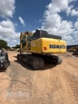 Used Komatsu Excavator in yard